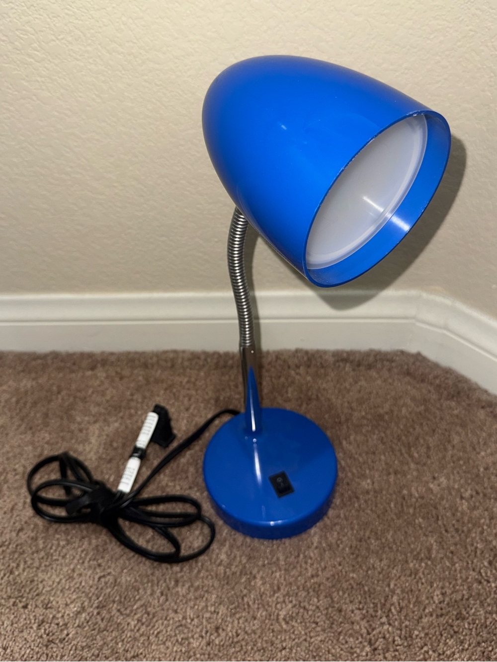 Blue Modern Adjustable Desk Lamp